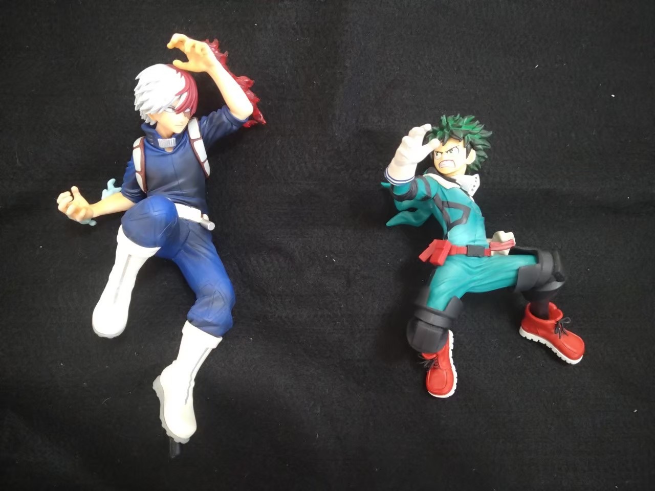 代理版 景品 我的英雄學院 模型 綠谷出久 轟焦凍 