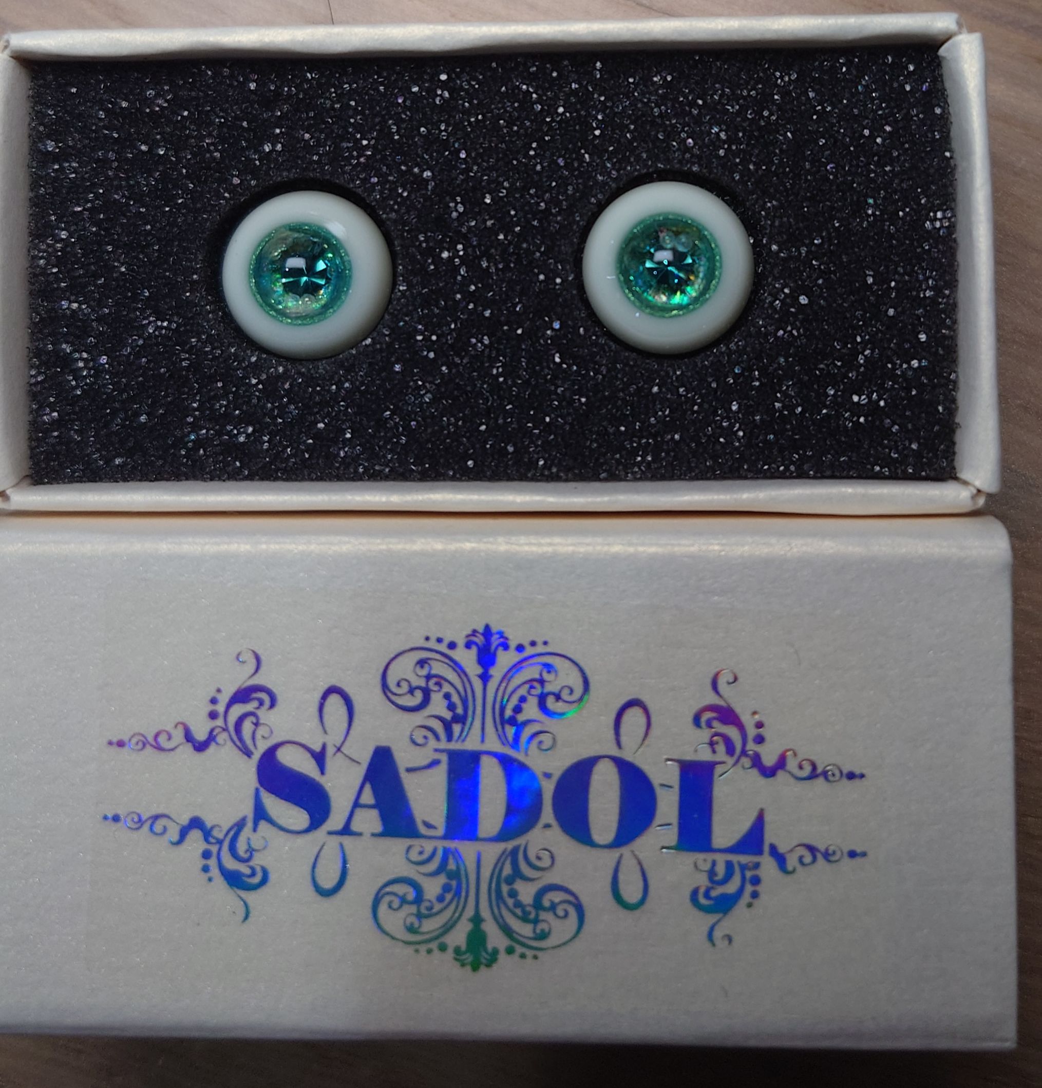 12mm SADOL 綠色樹酯眼