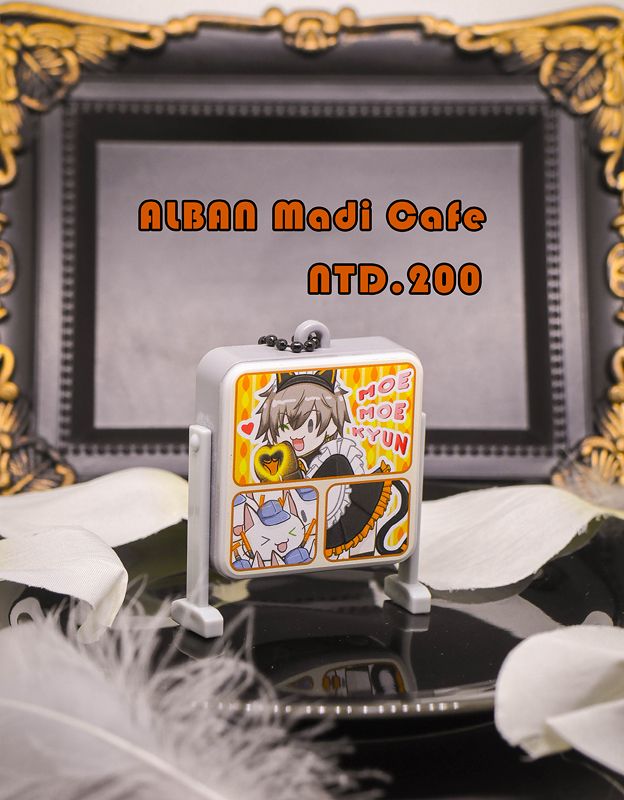 NIJISANJI EN｜Alban Knox｜女僕咖啡廳｜Madi Cafe 燈箱吊飾