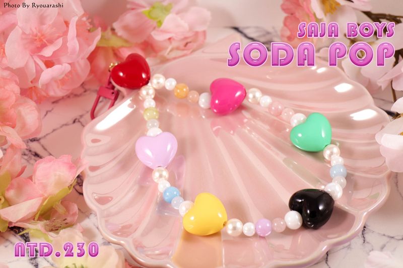 KPOP 獵魔女團｜Demon Hunters｜SODA POP 蘇打汽水｜Saja Boys 角色衍生手作手機掛繩／飾