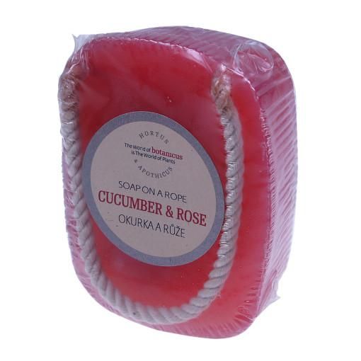 72折起~原價@580【菠丹妮 Botanicus 台灣總代理公司貨】 玫瑰小黃瓜手工皂190g （品號41005）