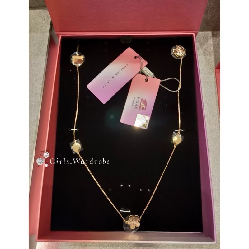 【𝐆𝐢𝐫𝐥𝐬.𝐖𝐚𝐫𝐝𝐫𝐨𝐛𝐞新加坡小CK正品代購】皮克斯限量款熊抱哥眼鏡鍊CK