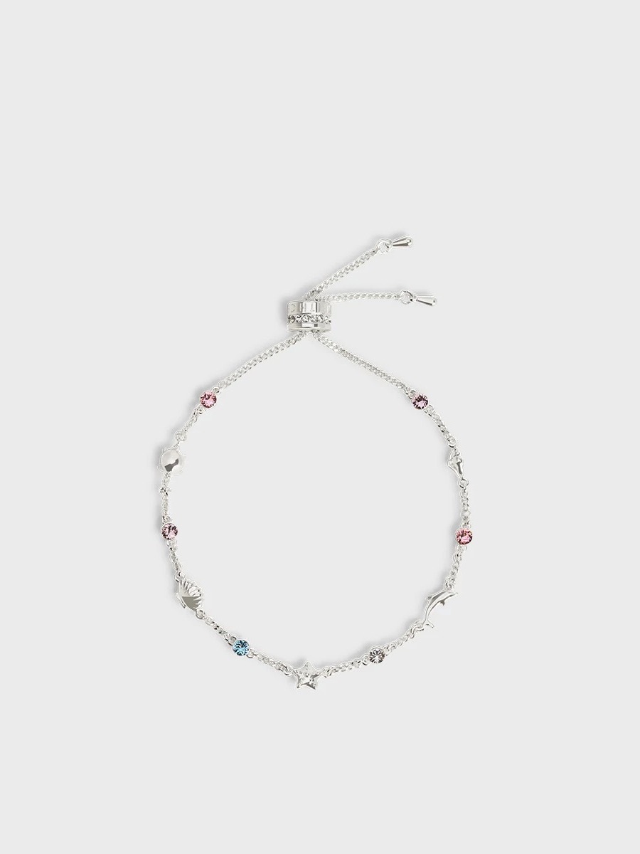 【𝐆𝐢𝐫𝐥𝐬.𝐖𝐚𝐫𝐝𝐫𝐨𝐛𝐞新加坡小CK正品代購】Oceana 施華洛世奇®水晶手鍊