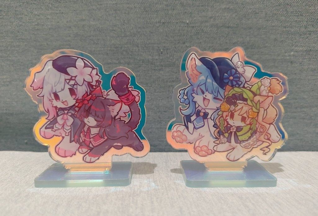 【現貨】魔法少女的魔女審判7cm彩虹板立牌