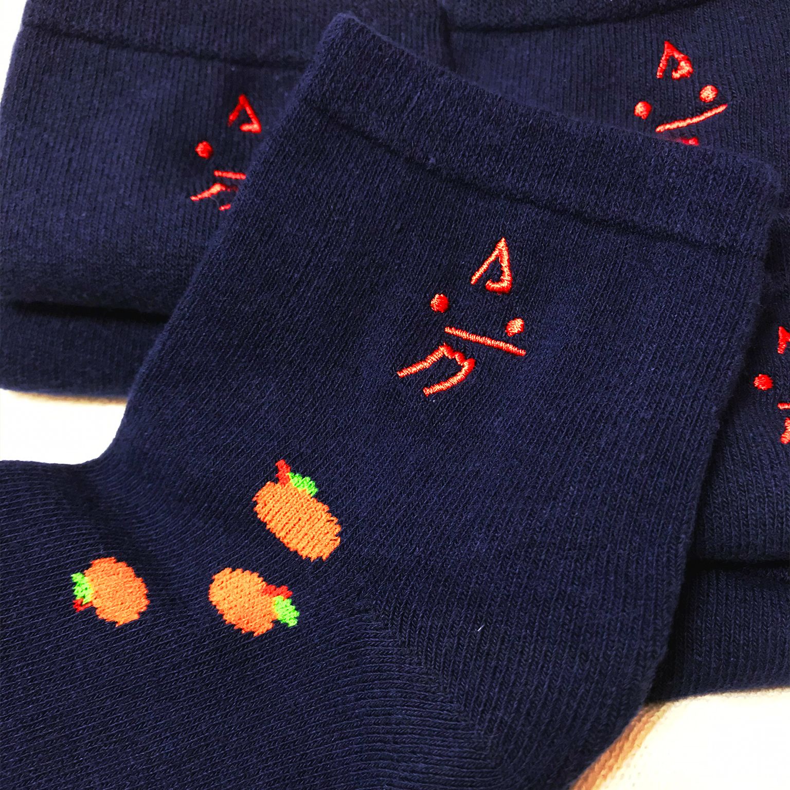 [原創] 橘子龍龍 刺繡襪 MIT襪