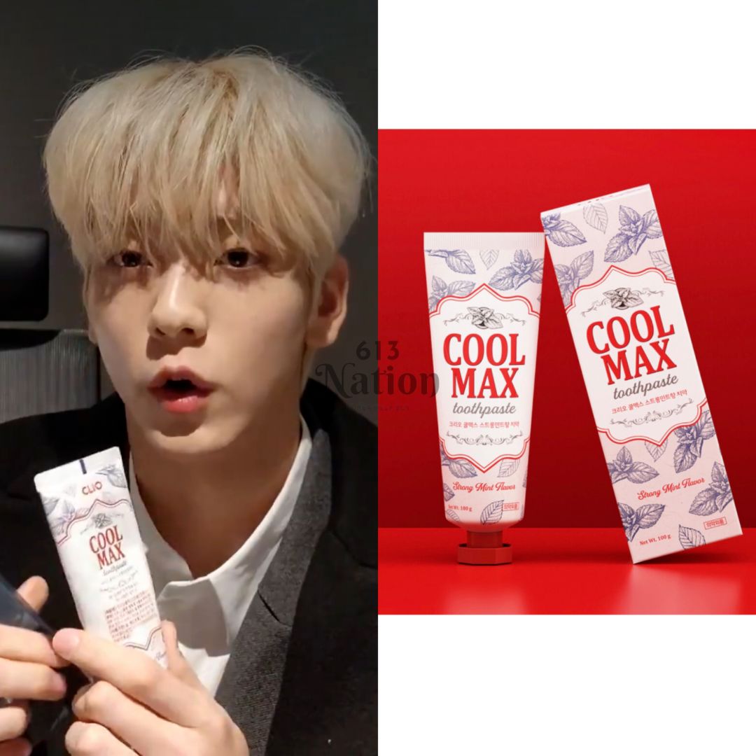 秀彬同款CLIO COOLMAX牙膏