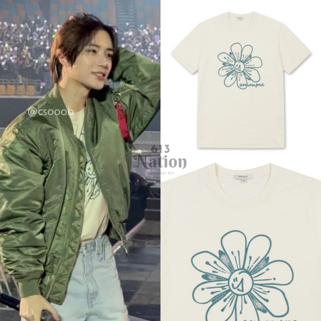 杋圭同款JOSEPH FLOWER SHORT SLEEVE T-SHIRT