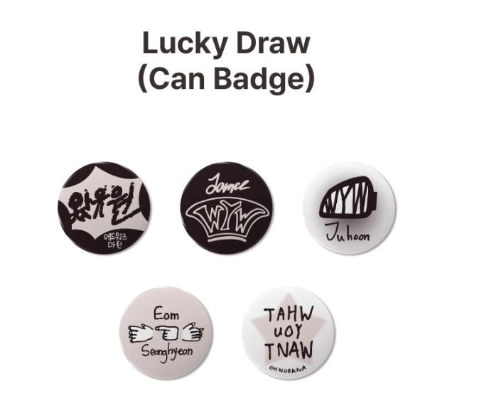 CORTIS - Lucky Draw （Can Badge）