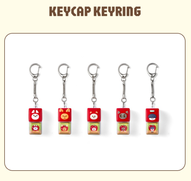 PPULBATU - Hey APPUL! Keycap Keyring