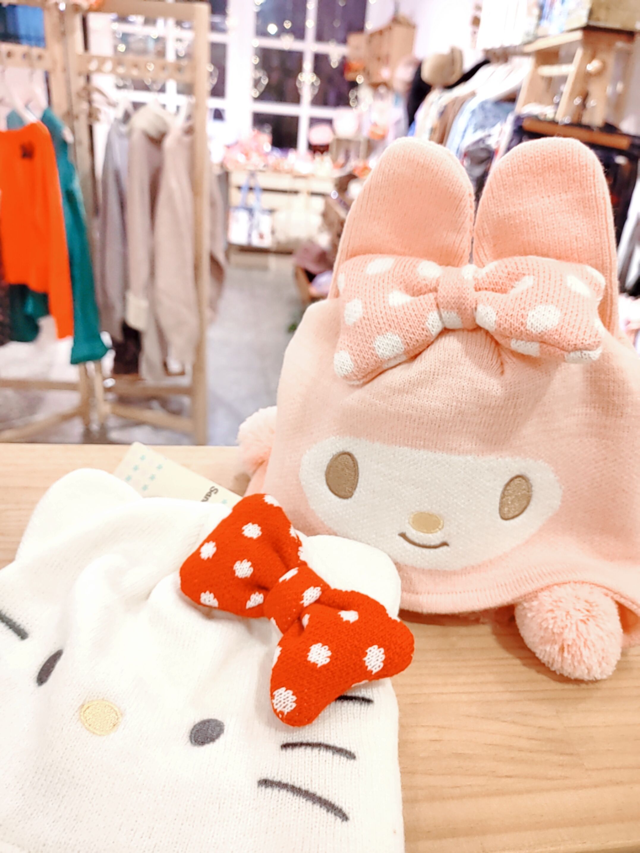 #日本#三麗鷗#Sanrio#Kitty#Melody#毛線帽