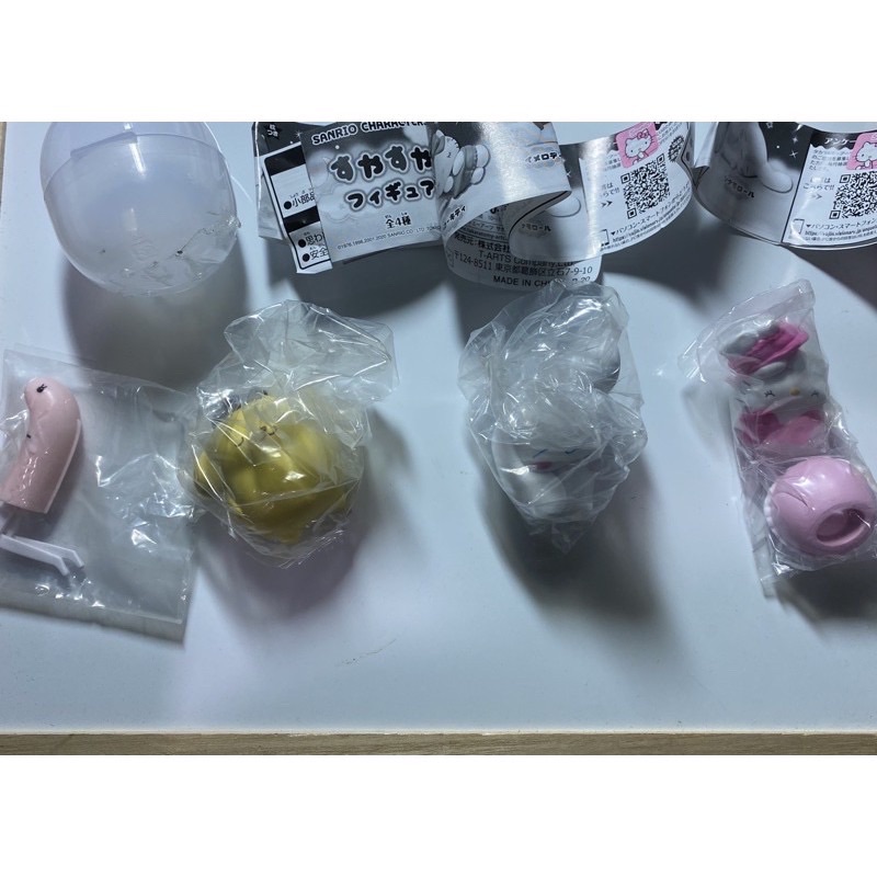 現貨 全新 三麗鷗扭蛋 大耳狗 布丁狗 凱蒂貓 一組賣