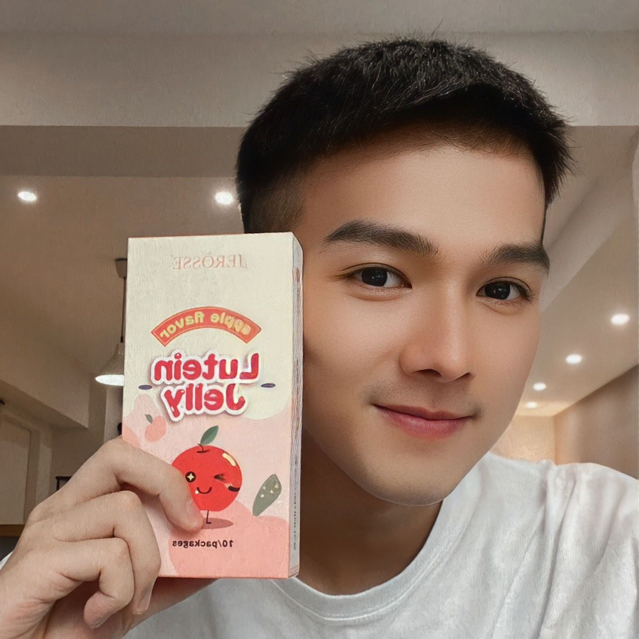 湯姆每天吃的葉黃素晶亮果凍