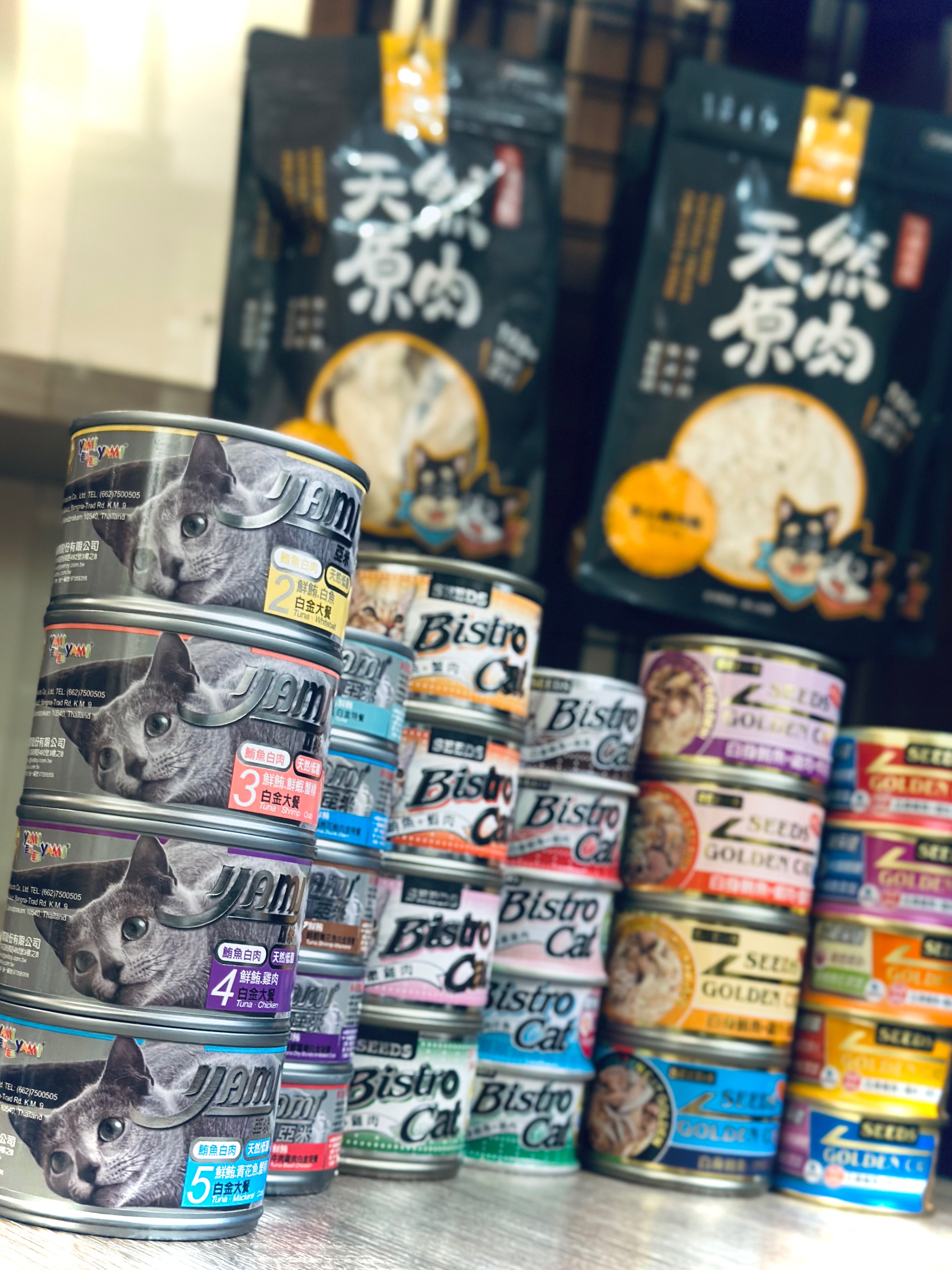 貓主食罐、副食罐