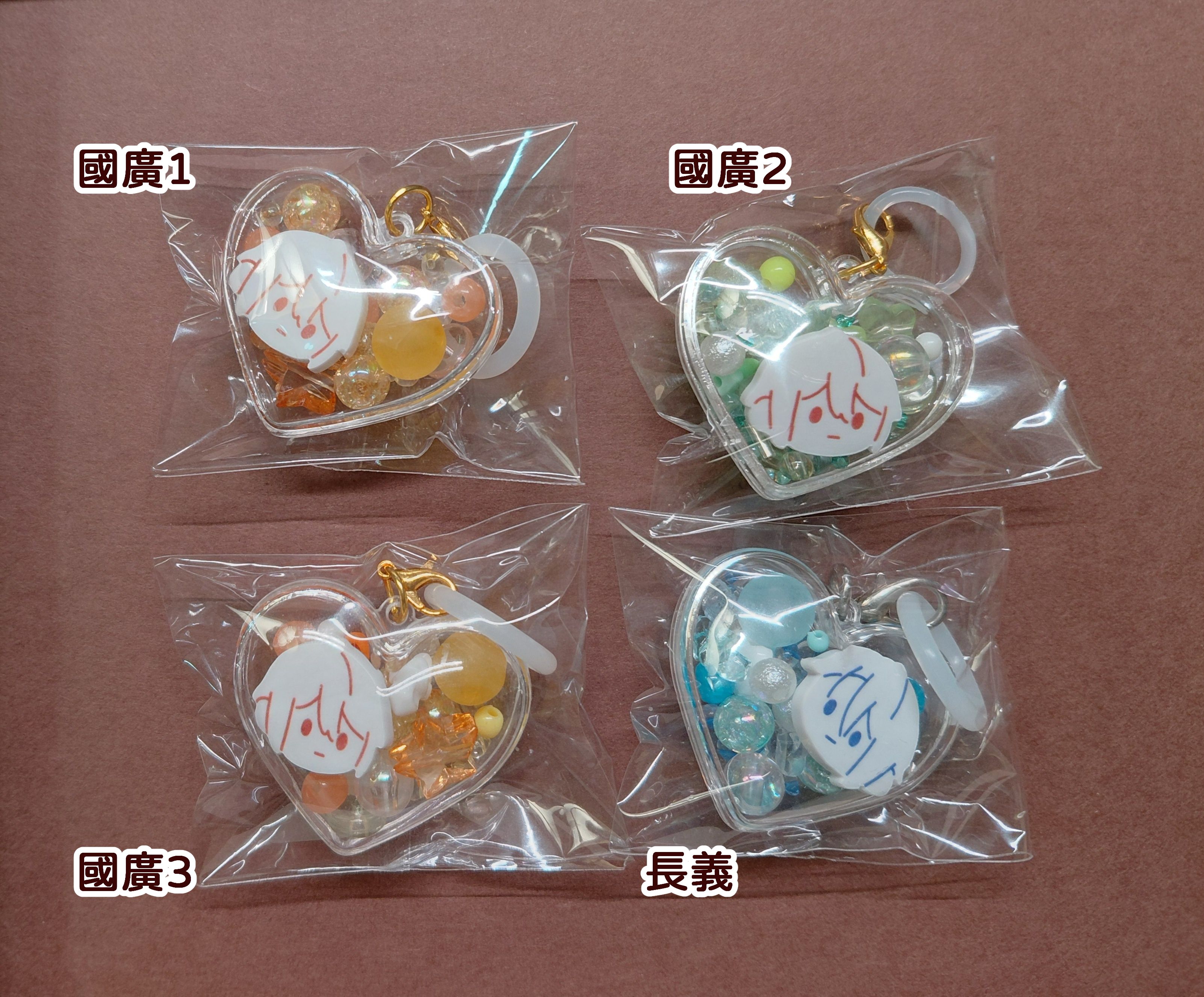 【現貨】手作小花吊飾、髮夾、愛心吊飾