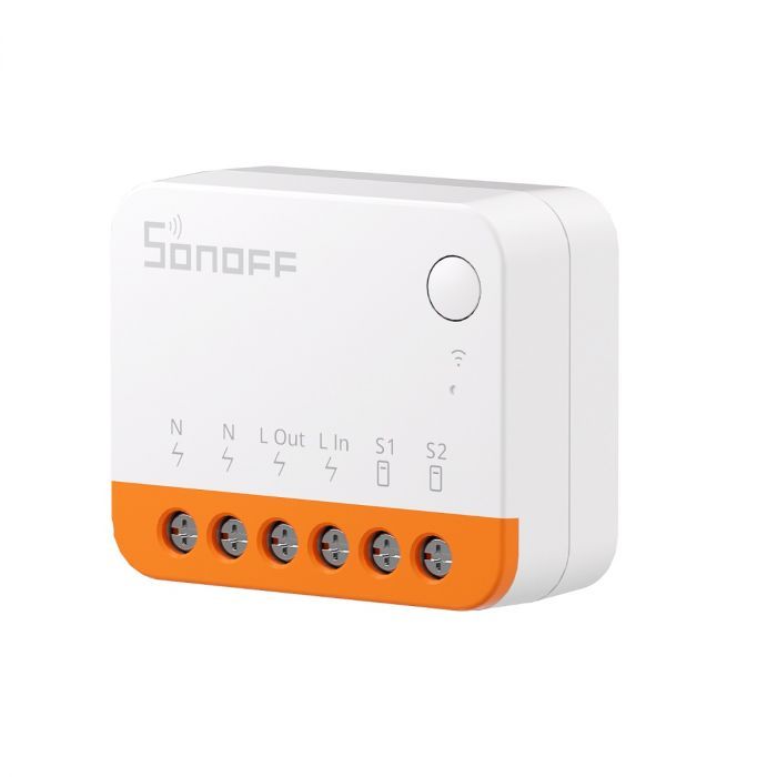 SONOFF MINIR4 超迷你1in/1out智慧開關（一乾接點輸入/一繼電器輸出）Wi-Fi版、eWeLink版