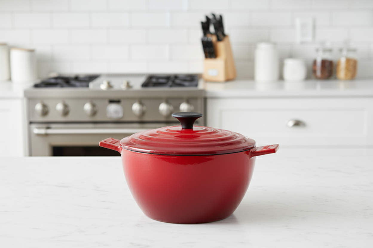 18.5 公分鑄鐵琺瑯小火鍋