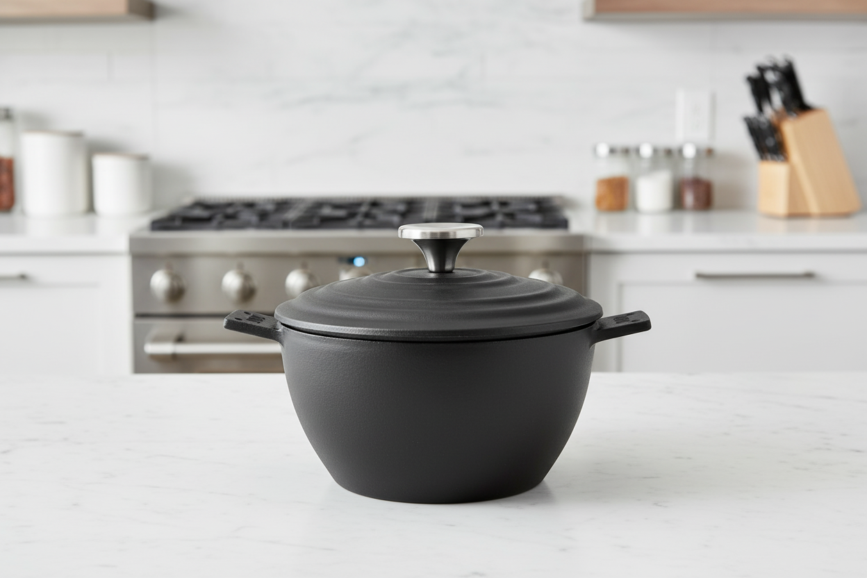 18.5 公分鑄鐵琺瑯小火鍋