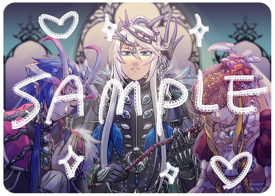 【東離】魔界穩健派壓克力明信片