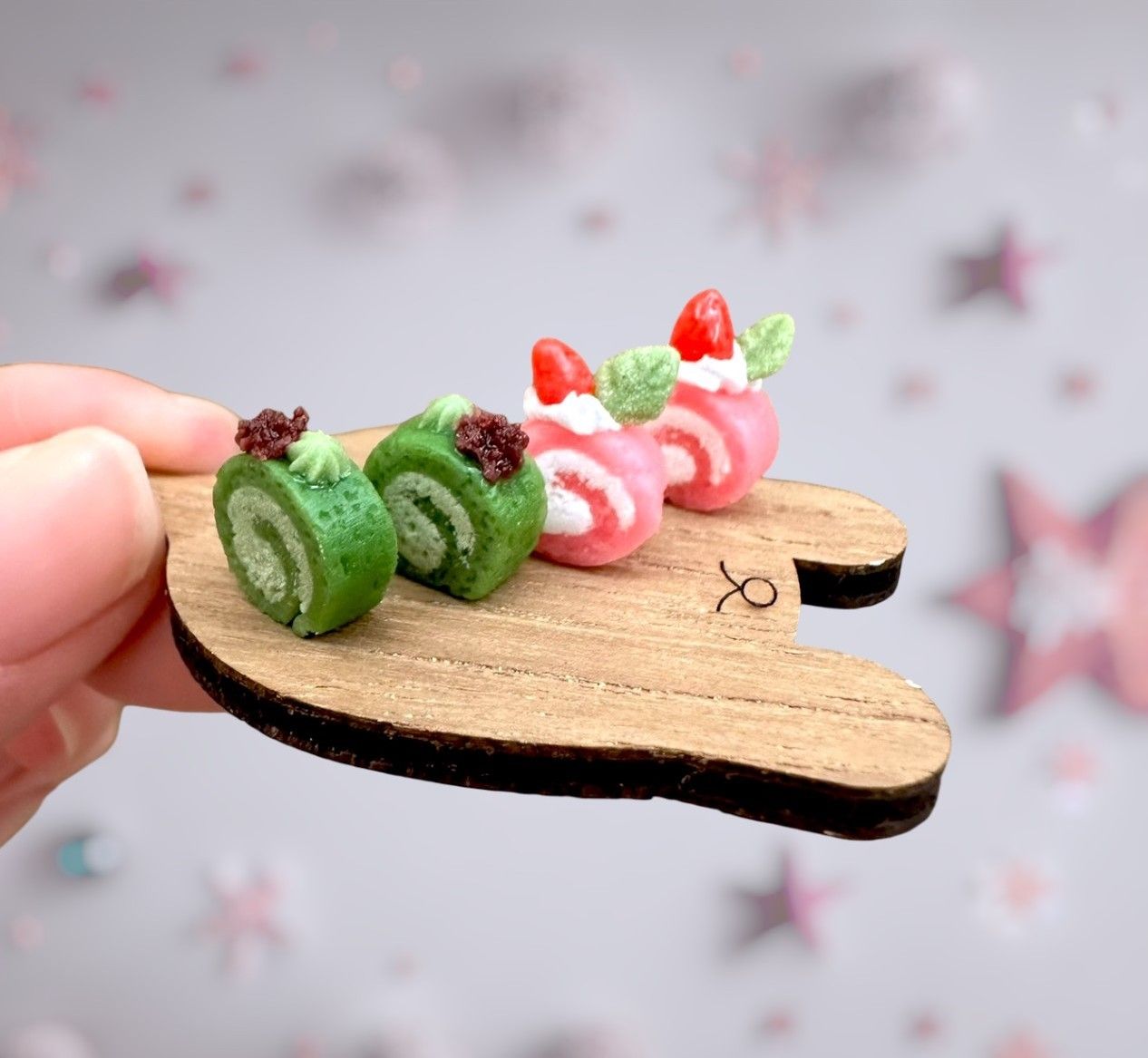 櫻花蛋糕捲（約1cm，附隨機櫻花盤，可備註指定材質: 椴木/柚木）