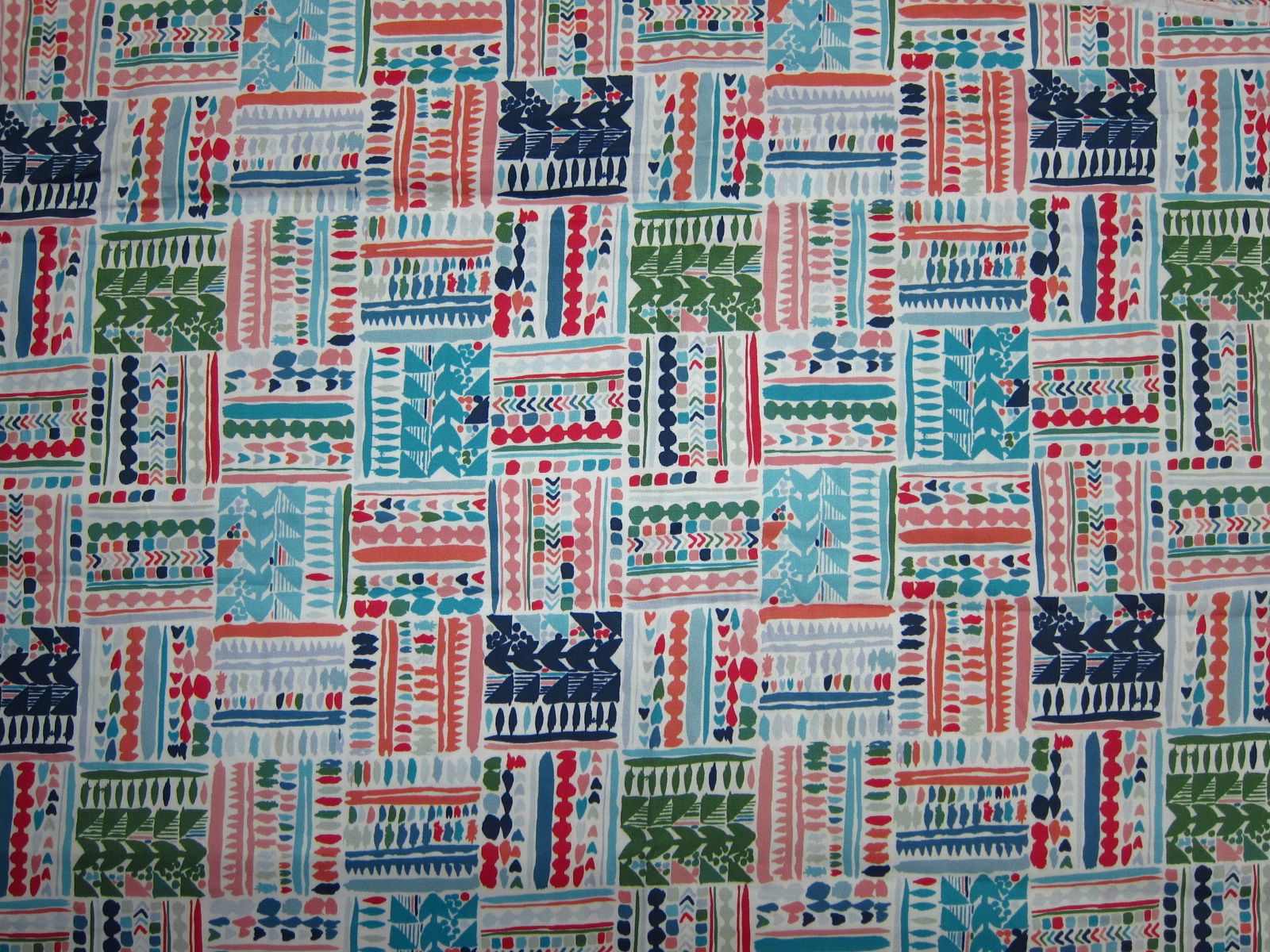 台灣製數位印刷精梳綿布-繽紛彩繪花毯節-繽紛-100%純綿、台灣製造