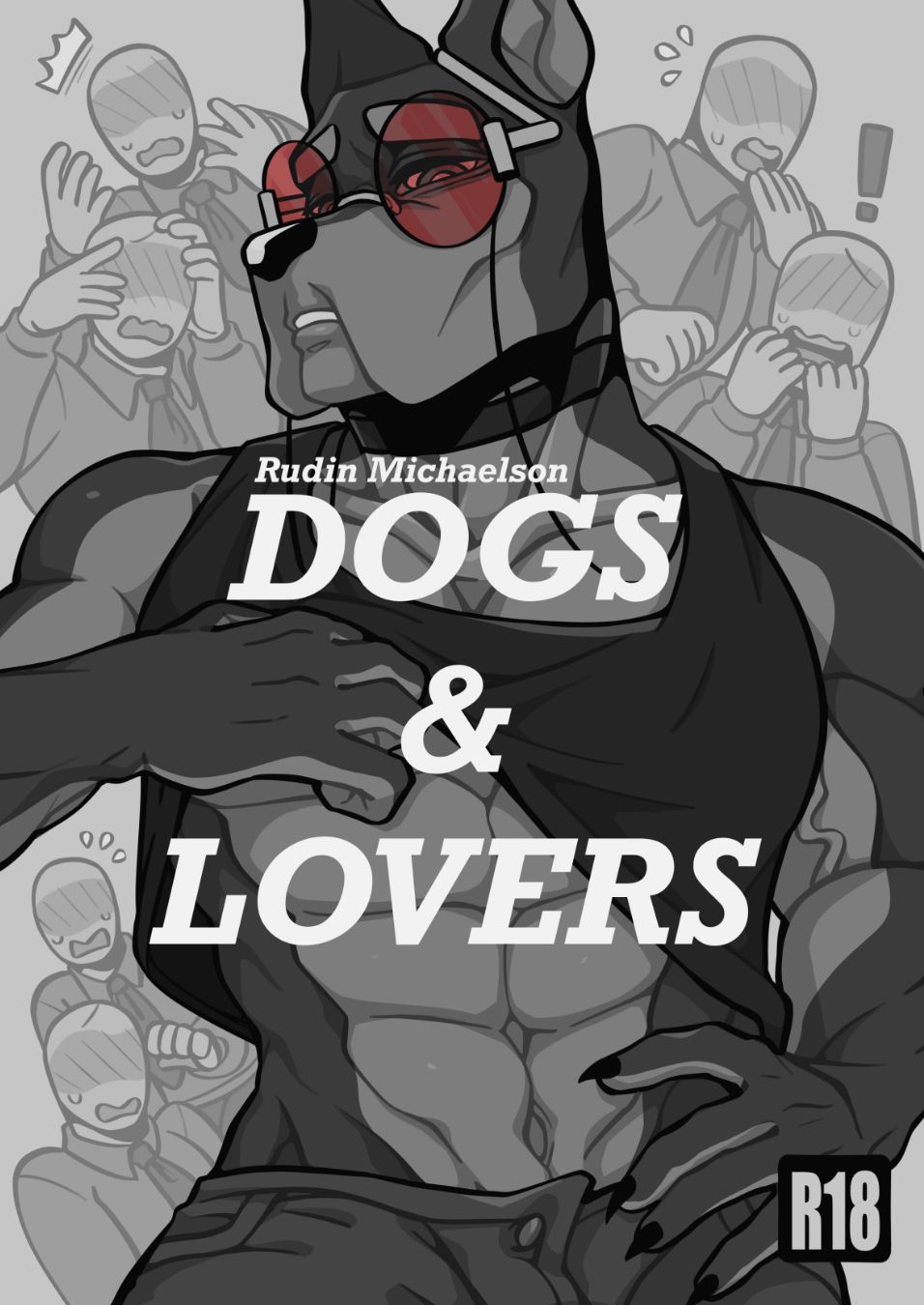 （ R18商品 ） { 與狗狗戀愛系列 } DOGS ＆ LOVERS （魯丁篇） 黑白漫畫