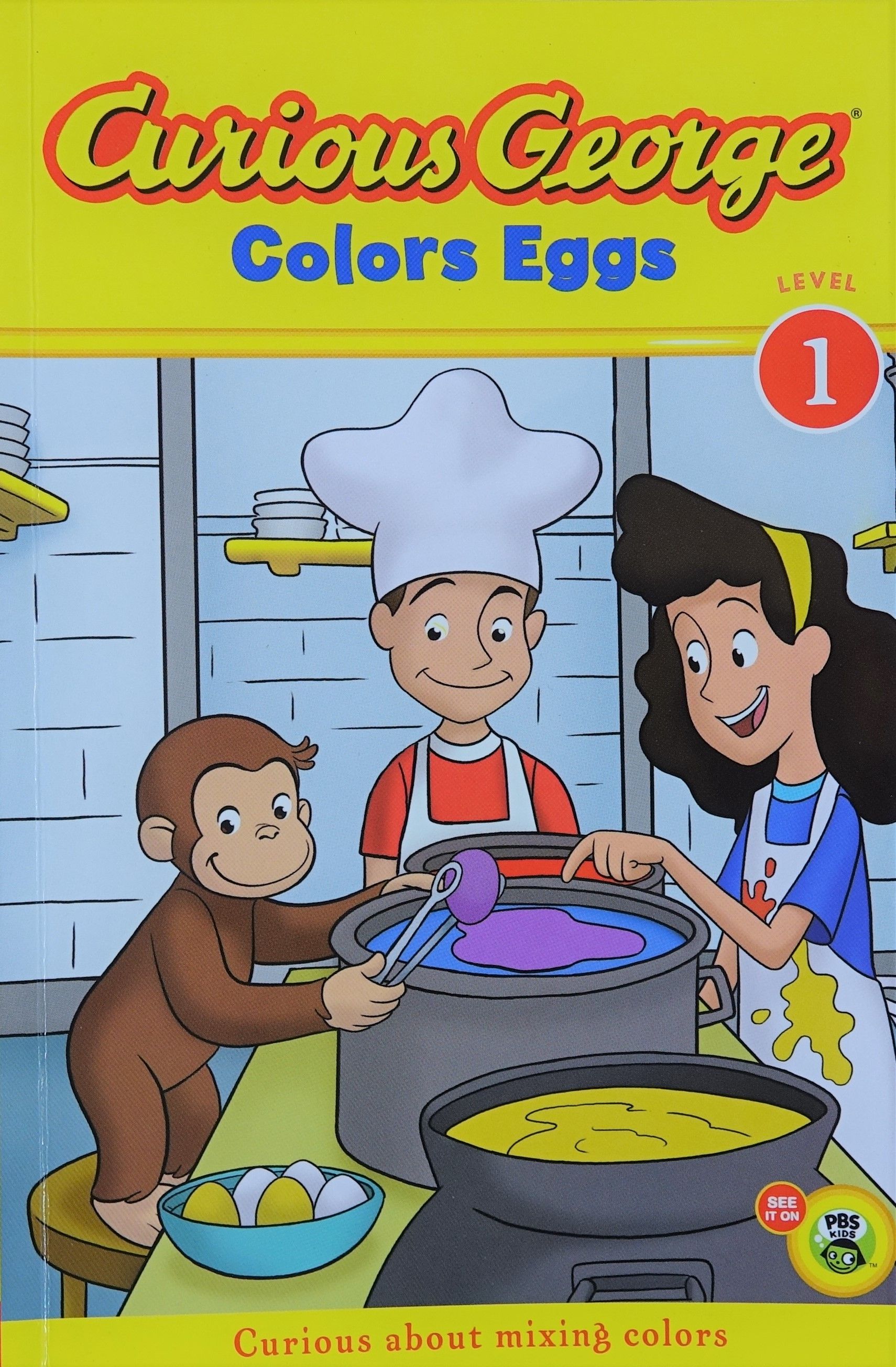 Curious George Color Eggs