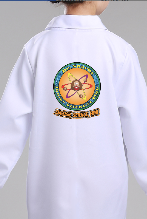 Dr. S parks Logo 實驗衣