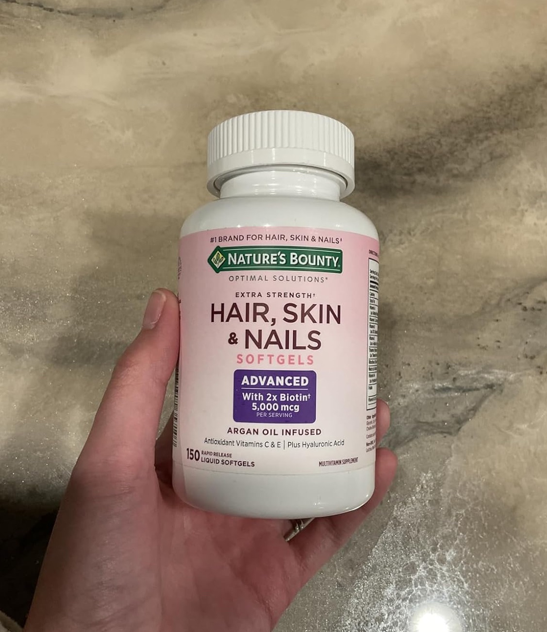 Natures’Bounty 加倍強度頭髮皮膚指甲精華膠囊