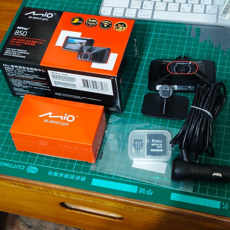[換車出售] 保固中 Mio MiVue 850 GPS WIFI 行車記錄器