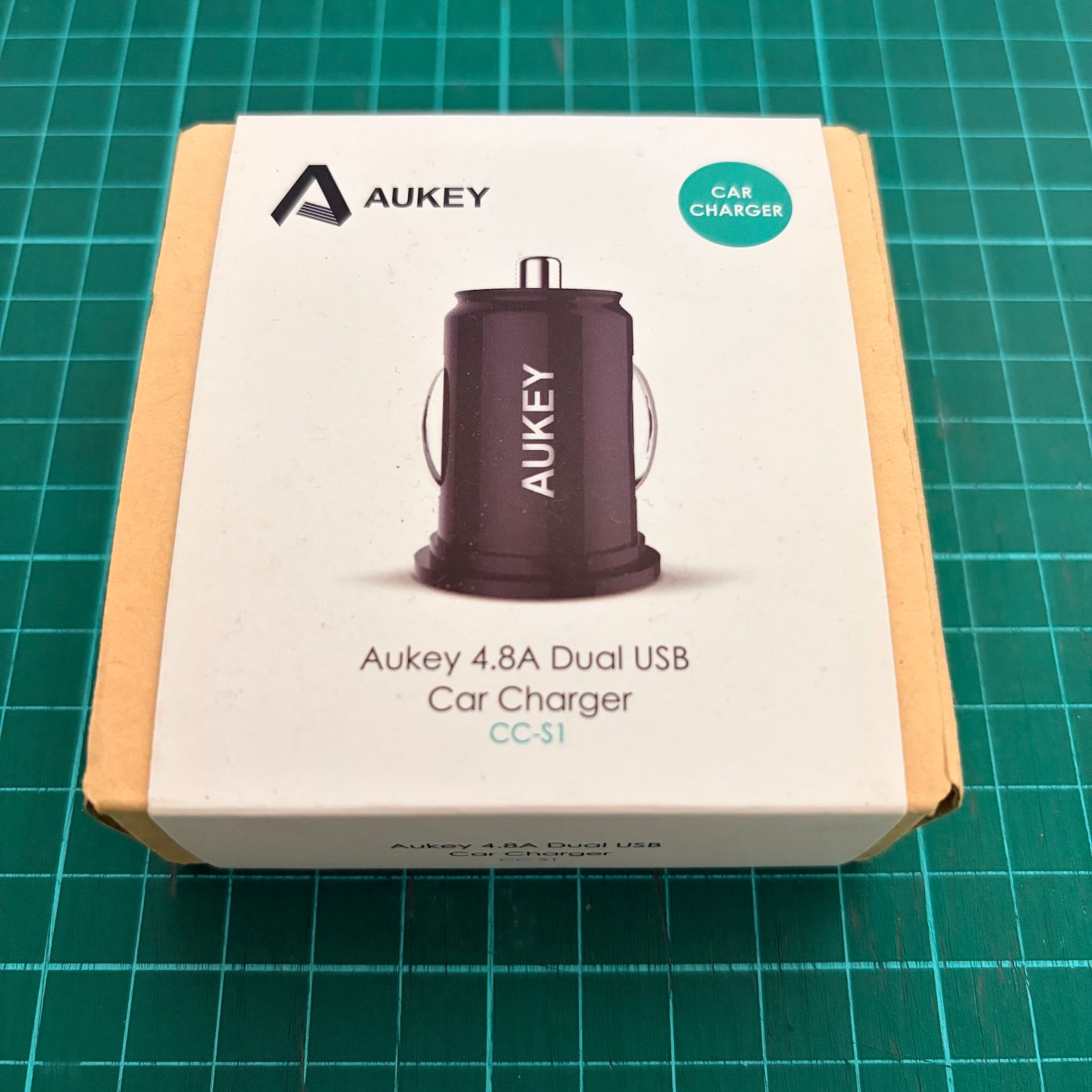 [清備品] AUKEY 4.8A CCS1 車載充電器