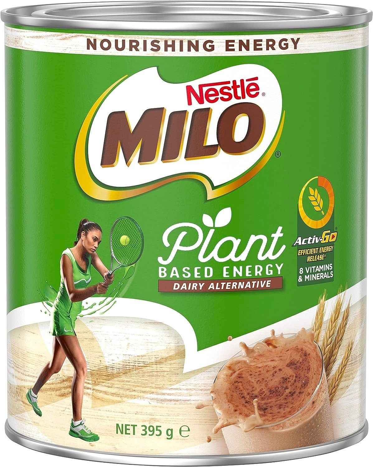 純植物--無奶無蛋Milo 美祿 植物性巧克力麥芽粉飲料 395 克
