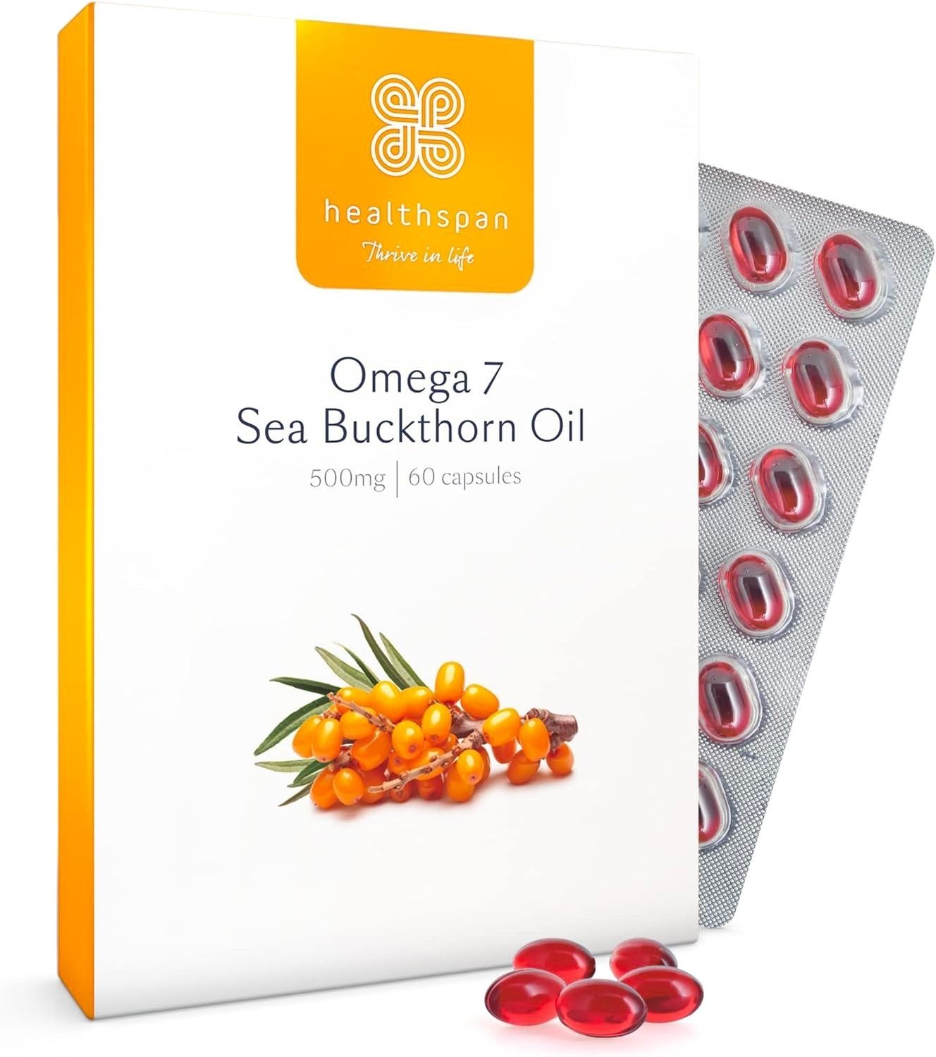 Omega7 沙棘油 500 毫克 60顆