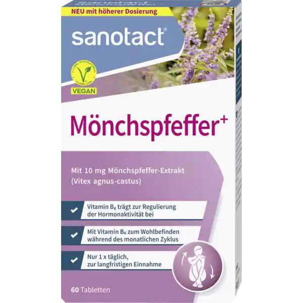 sanotact® 聖潔莓片（60片）---有助於調節荷爾蒙活動