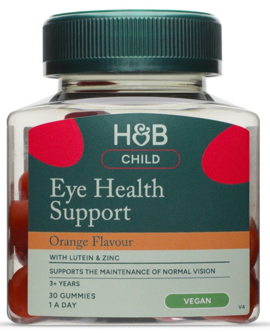 ＊新改版 Holland and Barrett 高劑量兒童葉黃素 30 粒軟糖 （每粒有4mg 鋅+20mg 葉黃素）
