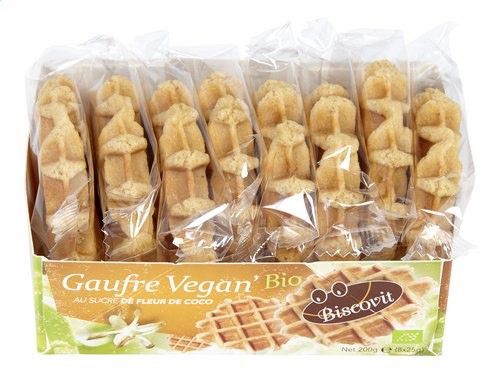 *預購下單，9/1開始陸續出貨*Biscovit Gaufre Vanille香草風味比利時🇧🇪傳統烈日鬆餅