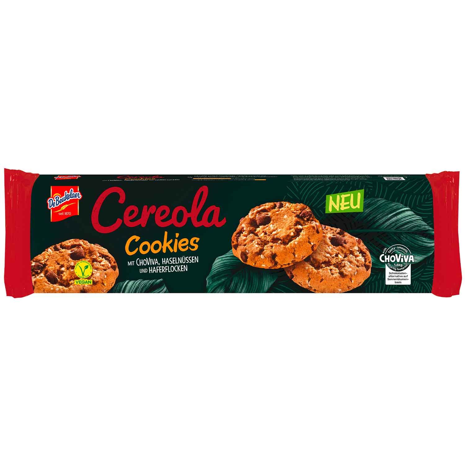 Cereola 巧克力穀物餅乾 （巧克力豆可能會融化，冷藏後再食用。介意者勿下單）