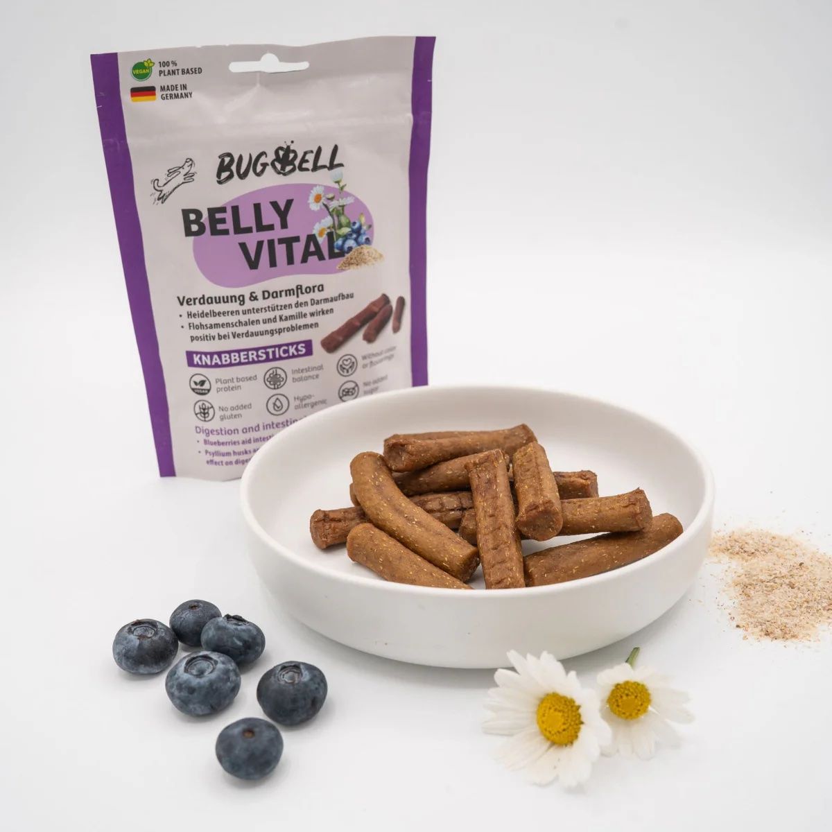 Belly Vital 零食棒 - 消化和腸道菌群 60g
