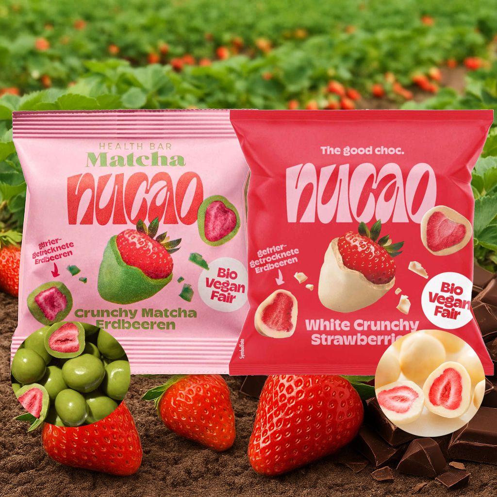 nucao 白巧克力草莓脆球,抹茶草莓脆球,dmbio覆盆子黑巧克力球 50g
