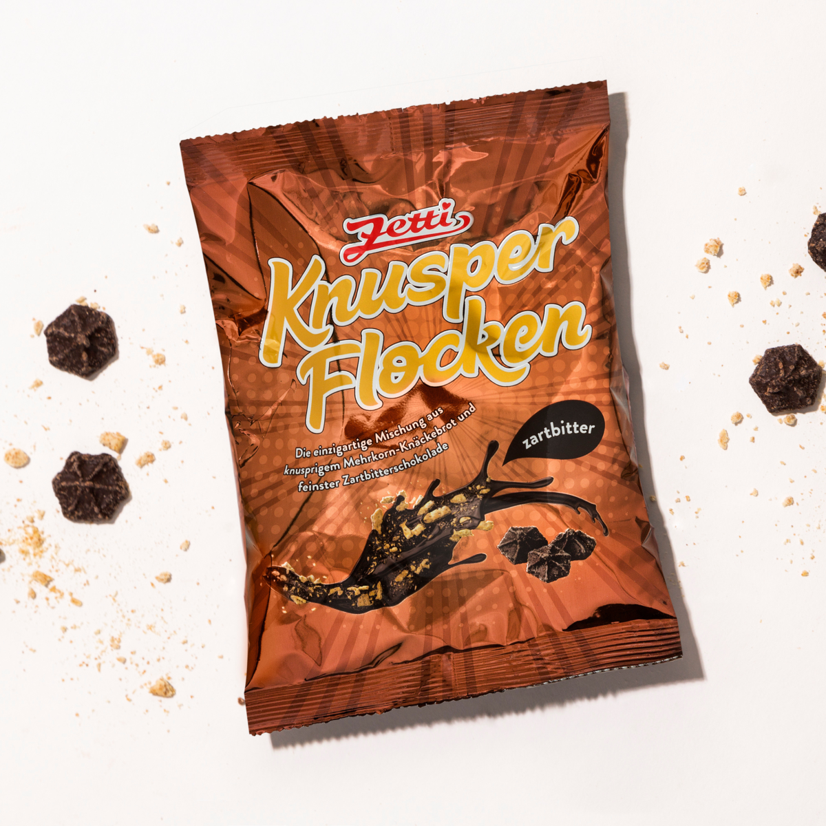 Zetti 酥脆黑巧克力餅 130g 不甜