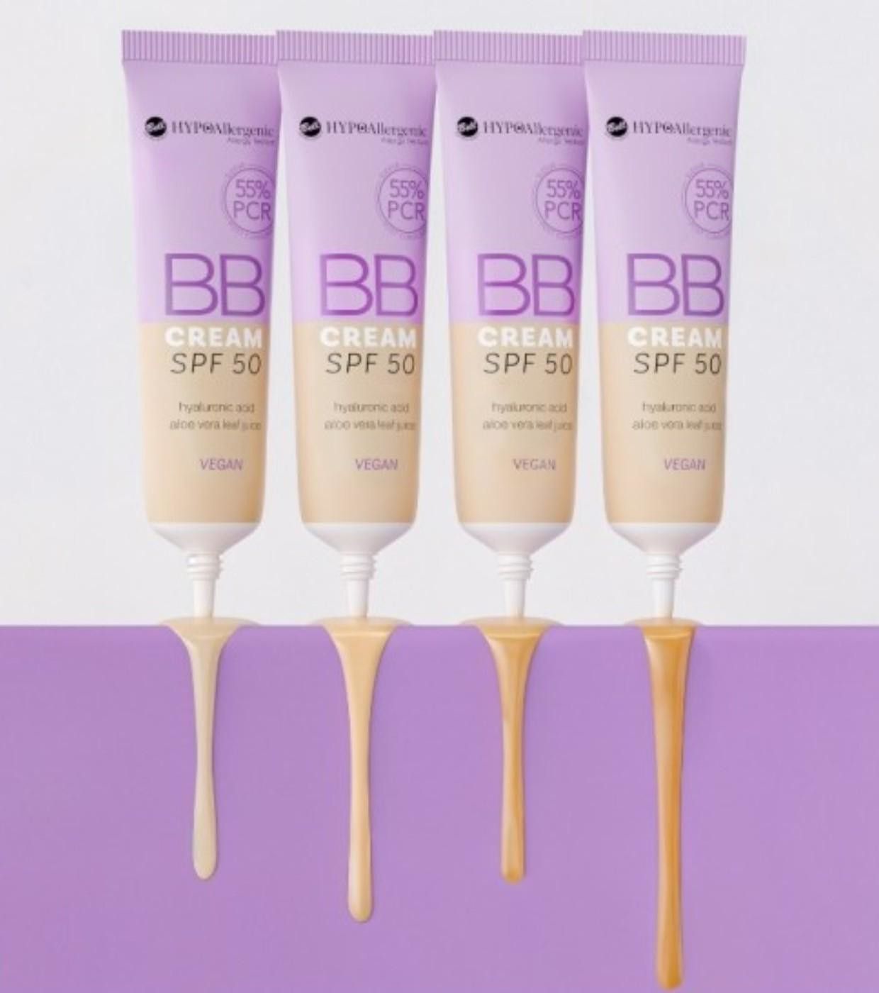 Bell 玻尿酸保濕低敏 BB霜 VEGAN 防曬係數50+ 30g