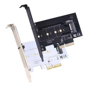 伽利略 PCI-E 4X M.2（NVMe） 1埠 SSD轉接卡 （M2PE41）