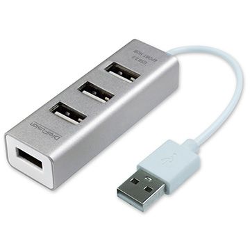 伽利略 USB2.0 4埠 HUB 鋁合金 （UH04T）