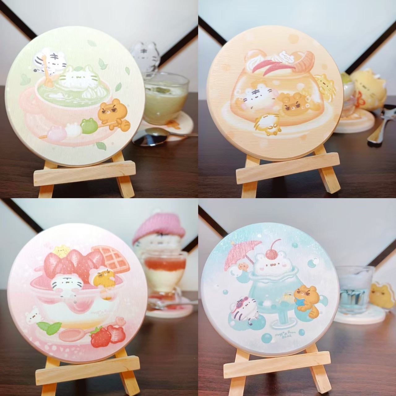 矽藻杯墊 - 系列1～4