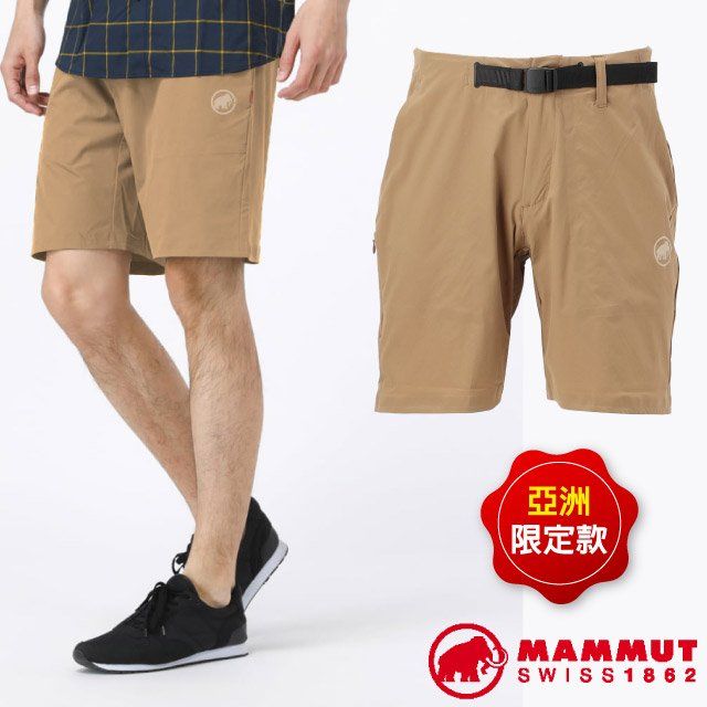 MAMMUT 長毛象 Trekkers 3.0 AF 防潑水快乾健行短褲 （男款）