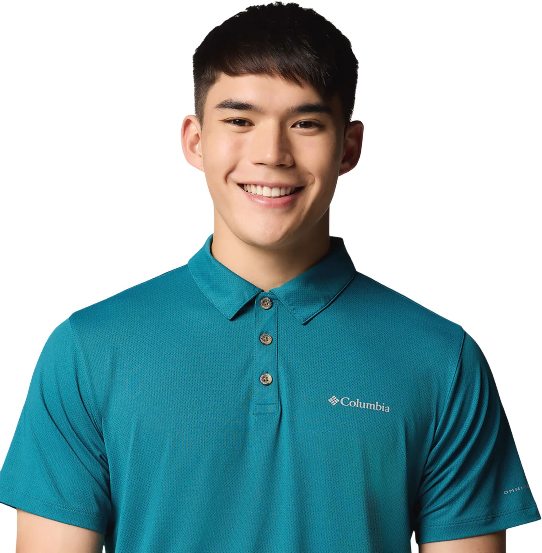Columbia哥倫比亞 男款-防曬UPF50快排短袖POLO衫-Tech Trail™ Utility Polo UA