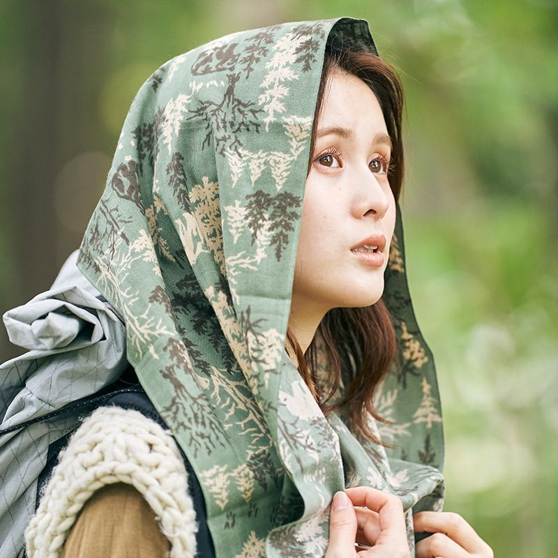 日本 chaoras 戶外運動紮染巾