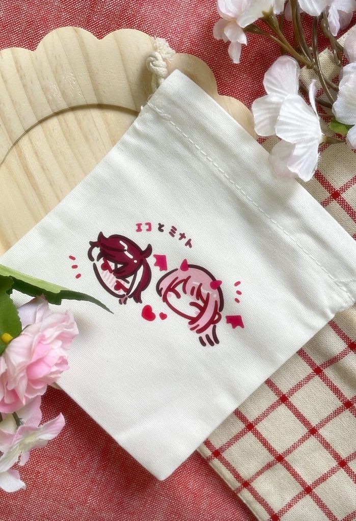 神父惡魔湊繪束口袋