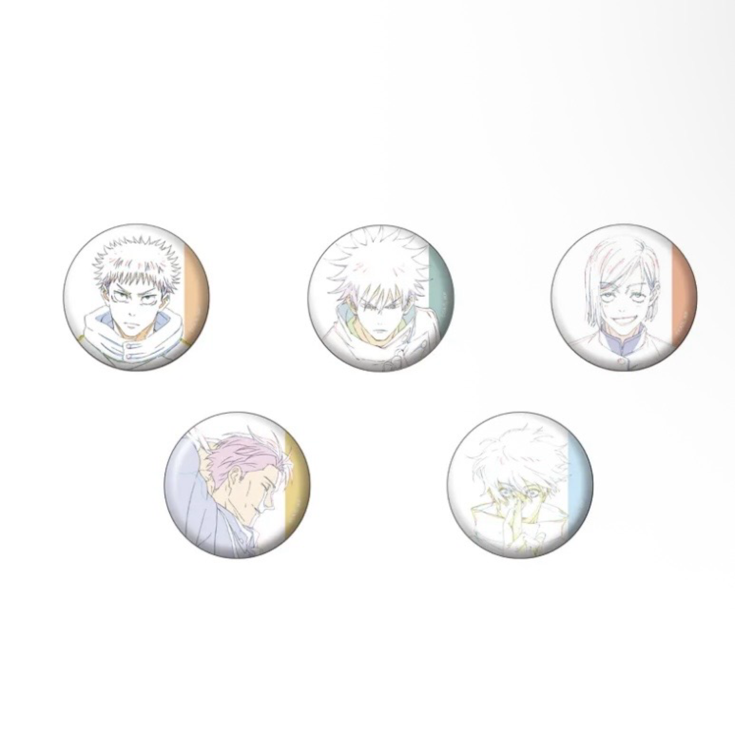 『咒術迴戰展』【澀谷事變】原畫徽章盲抽（全五種）