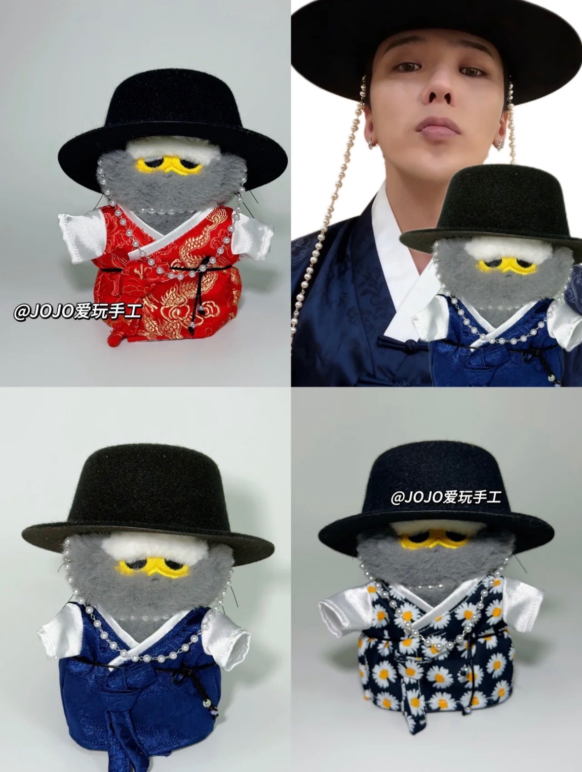 ZOA 一代 藍色、黑色圍兜