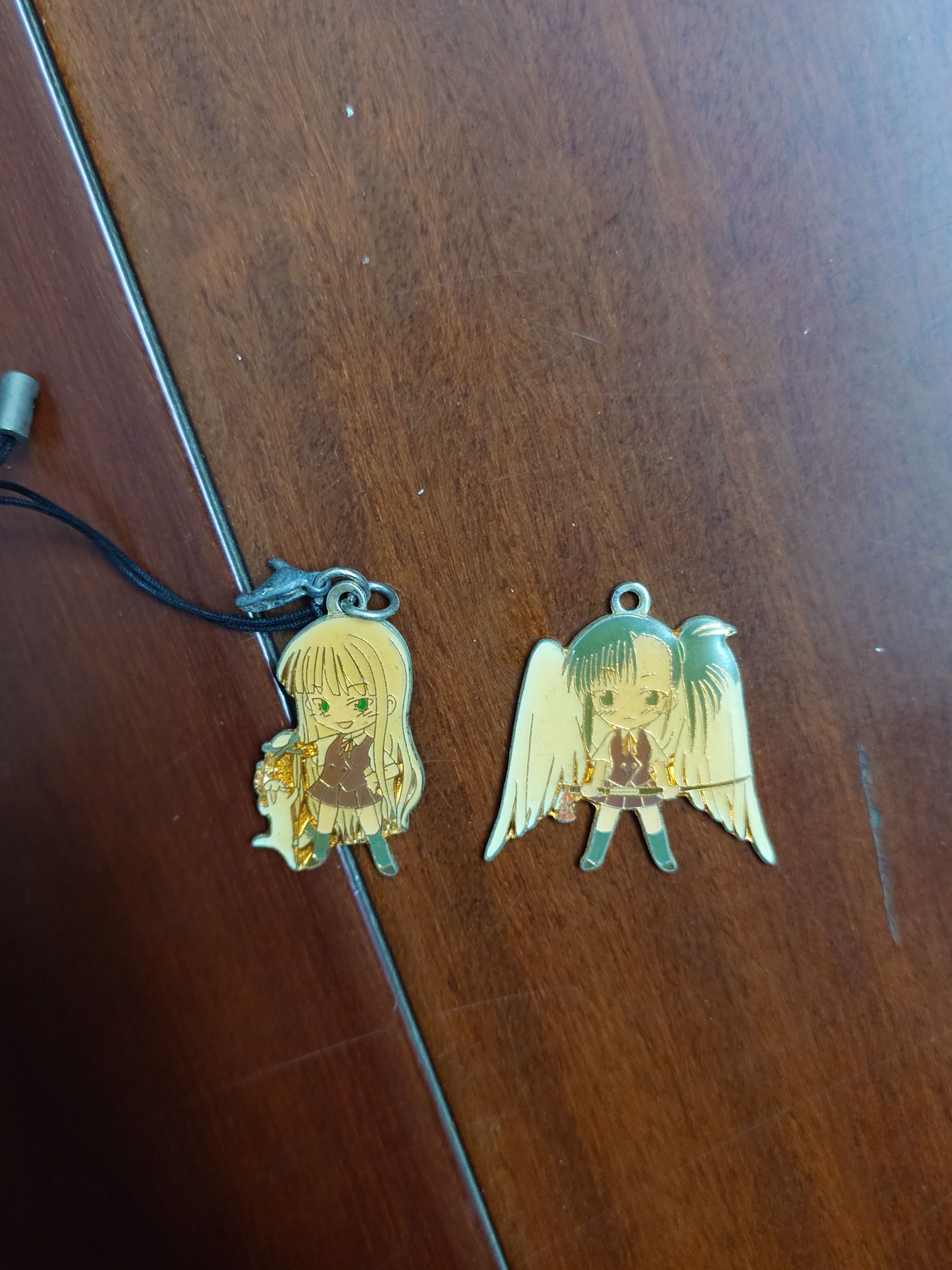 （贈物）金屬吊飾 魔法老師、火影忍者